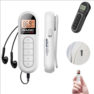 FM Portable Radio Rechargeable